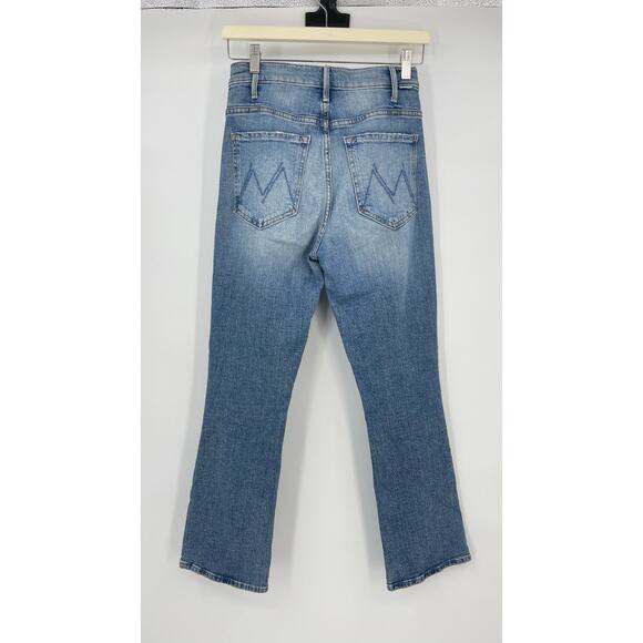 MOTHER | The Hustler Ankle Fray Jeans Scenic Route Medium Wash 26 - Picture 4 of 14